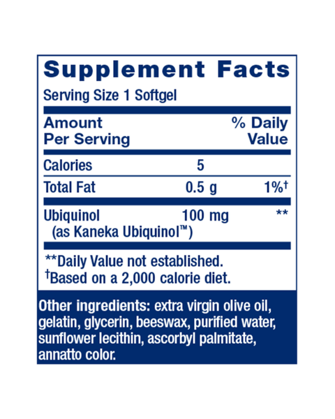 Ubiquinol CoQ10 Heart & Cellular Energy