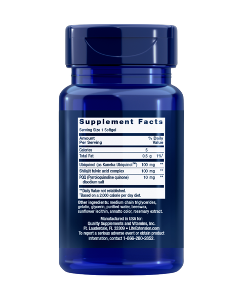 Ubiquinol CoQ10 + PQQ Cellular Energy Support