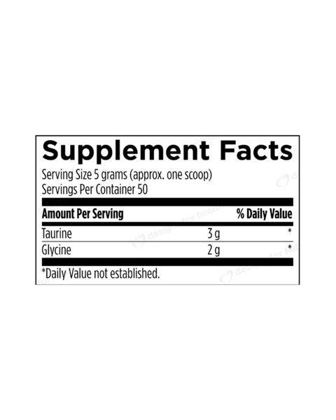 Taurine + Glycine Powder — Support for Healthy Aging & Metabolic Balance