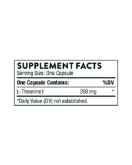L-Theanine 200 mg – Calm Focus, Stress Relief & Brain Balance