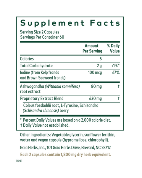 Thyroid Formula Metabolic Support