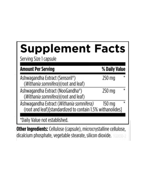 TriGandha™ – Triple Ashwagandha Extract for Stress Support, Mood Balance & Adaptogenic Wellness