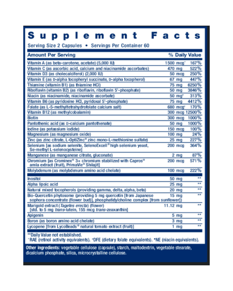 Two-Per-Day Multivitamin Daily Nutrient Support