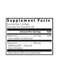 Ubiquinol-QH CoQ10 Absorption Softgels