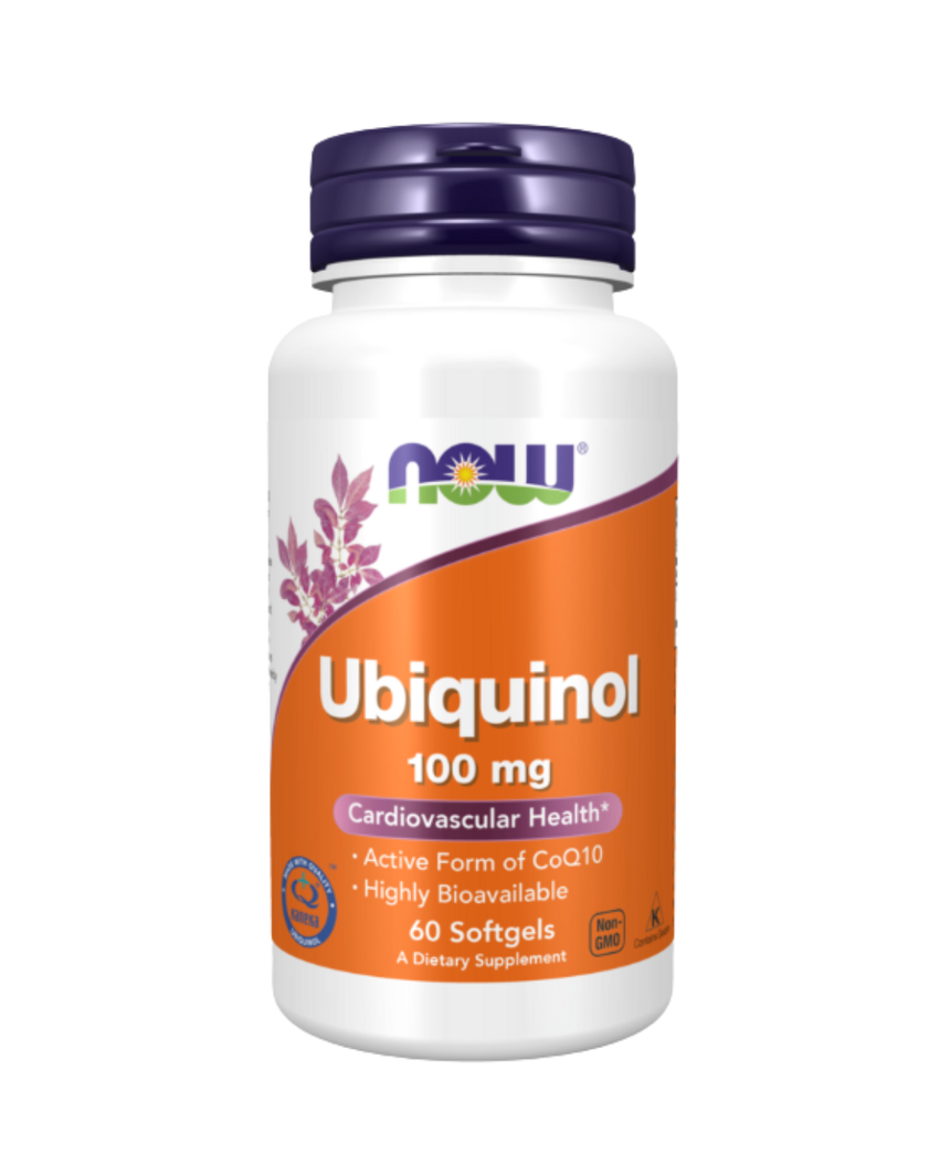 Ubiquinol 100mg Softgels – Cellular Energy & Heart Support