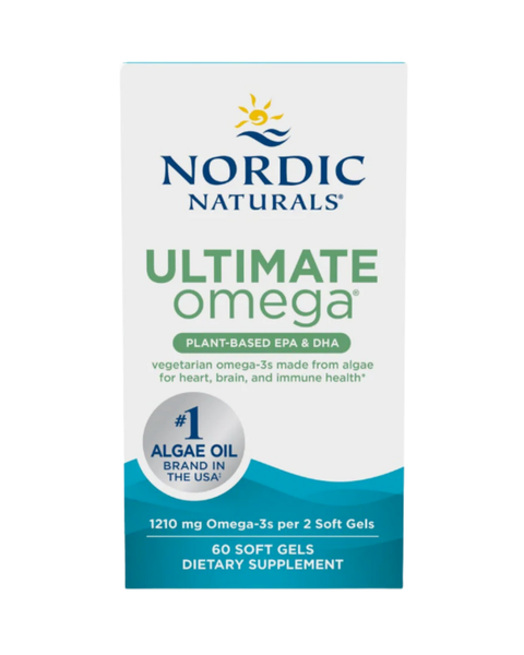 Ultimate Omega Plant-Based – Vegan Omega-3 for Heart, Brain & Immune Support