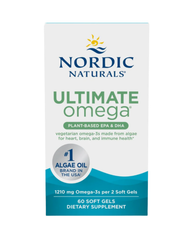 Ultimate Omega Plant-Based – Vegan Omega-3 for Heart, Brain & Immune Support