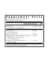 Ultra Benfotiamine B1 Nervous System Support