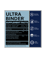 Ultra Binder® – Natural Detox Support with Charcoal, Zeolite, Chitosan & IMD