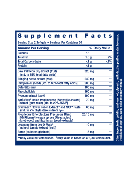 Prostate Support Saw Palmetto Complex Formula