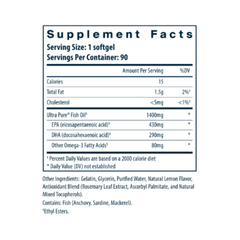 Ultra Pure® Fish Oil 800