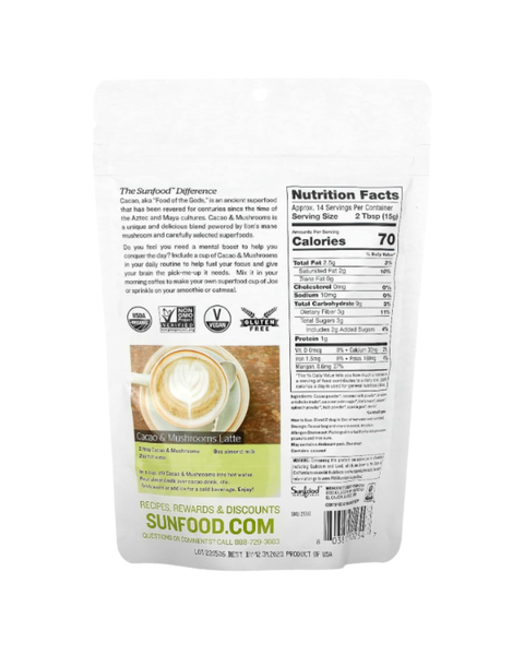 Cacao & Mushrooms – Focus Superfood Drink