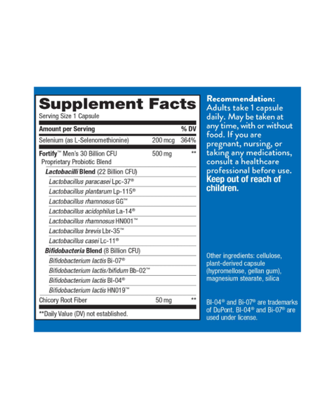 Nature's Way Fortify Men's Probiotic Daily Digestive Support