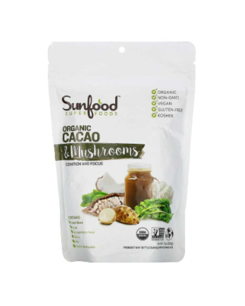 Cacao & Mushrooms – Focus Superfood Drink