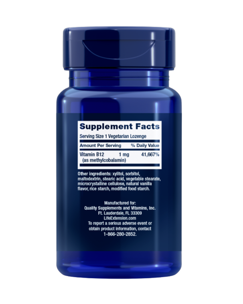Vitamin B12 Methylcobalamin 1mg for Energy Support