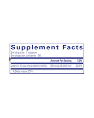Vitamin D3 – 5,000 IU | Bone, Immune & Cellular Support