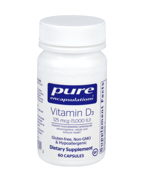Vitamin D3 5000 IU | Bone, Immune & Cellular Health Support