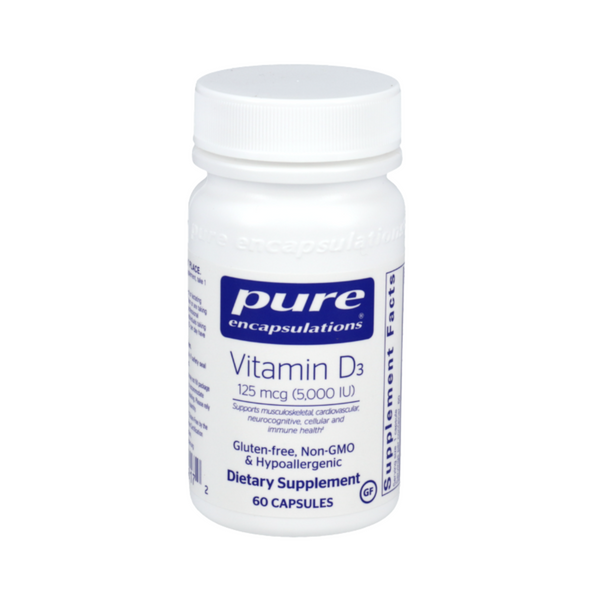 Vitamin D3 – 5,000 IU | Bone, Immune & Cellular Support