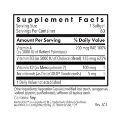 Vitamin D3 Complete 5000 IU – Balanced with Vitamin A, K2 & Tocotrienols