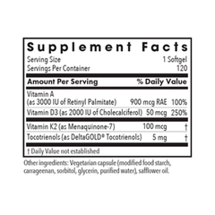 Vitamin D3 Complete – Vitamin D3 with Vitamin A, K2 (MK-7) & DeltaGOLD® Tocotrienols