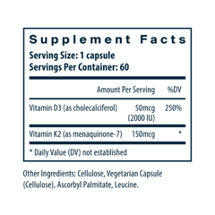 Vitamin D3 + K2