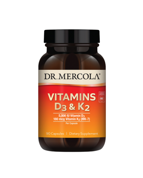 Vitamin D3 & K2 Bone & Immune Support