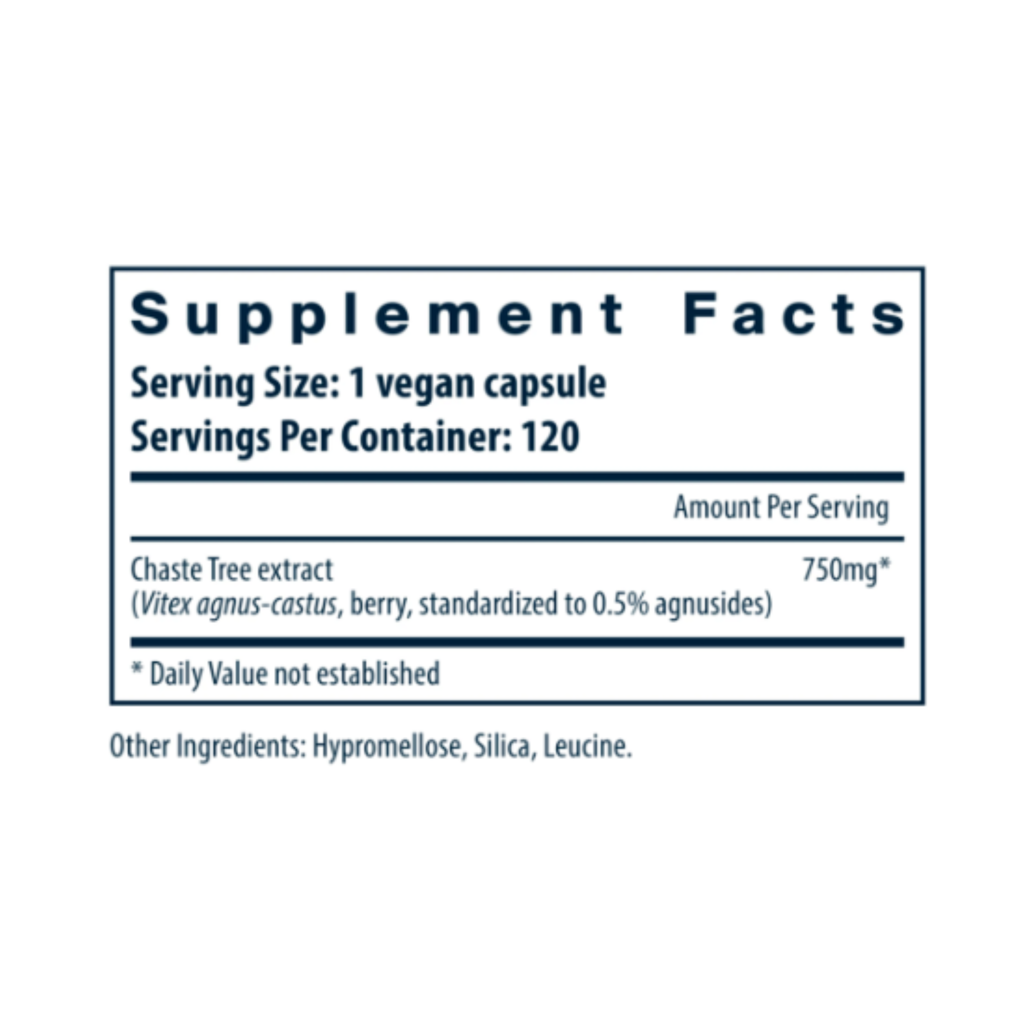 Vitex 750 (Chaste Tree Berry Extract) – My Vitamins Shop