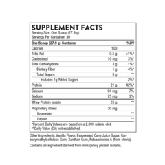 Whey Protein Isolate Van NSF