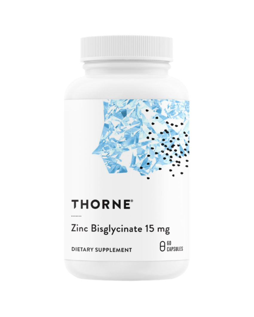 Zinc Bisglycinate Capsules for Immune, Skin, and Testosterone Support