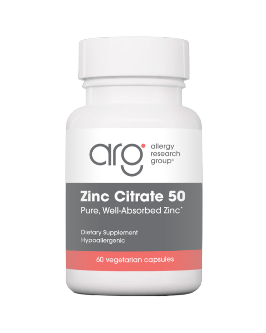 Zinc Citrate 50mg Immune &amp; Mineral Support