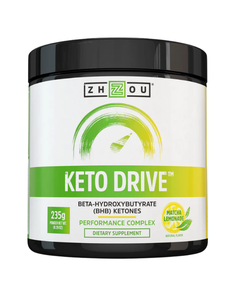 Keto Drive Matcha Lemonade – Patented BHB Ketone Powder for Energy, Focus & Ketosis