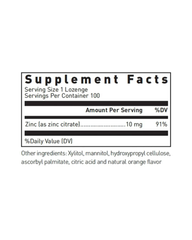 Zinc Lozenges Immune & Wellness Support