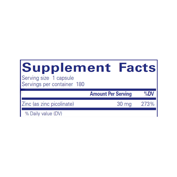 Zinc – Immune, Metabolism & Reproductive Health Support