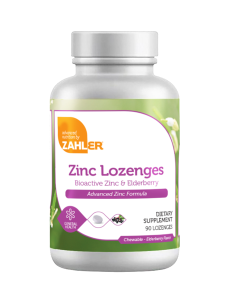 Zinc + Elderberry Lozenges – Immune Support & Antioxidant Chewables