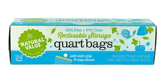 NV RECLOSABLE QT BAGS ( 12 X 24 CT   )