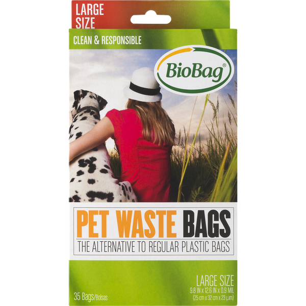 BIOBAG LRG DOG WST BAGS ( 12 X 35 CT   )