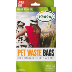 BIOBAG LRG DOG WST BAGS ( 12 X 35 CT   )