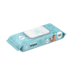 HELLO BABY WIPES 1 PACK ( 1 X 60 CT   )