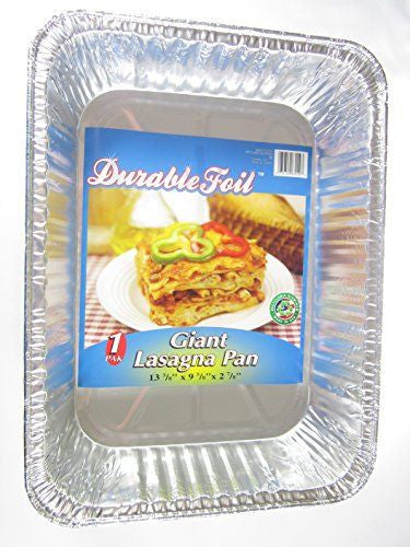 DURABLE GIANT LASAG PAN  ( 12 X 2 CT   )