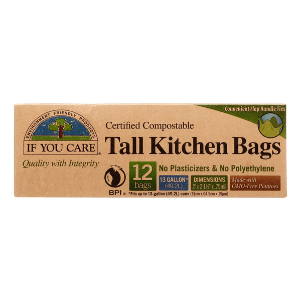 If You Care Tall Kitchen Bags (12x12 CT)