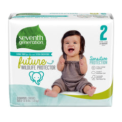 7 GEN DIAPERS STAGE 2 ( 4 X 31 CT   )