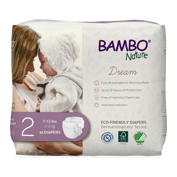 BMBNAT DIAPERS SIZE 2 ( 6 X 32 OZ   )