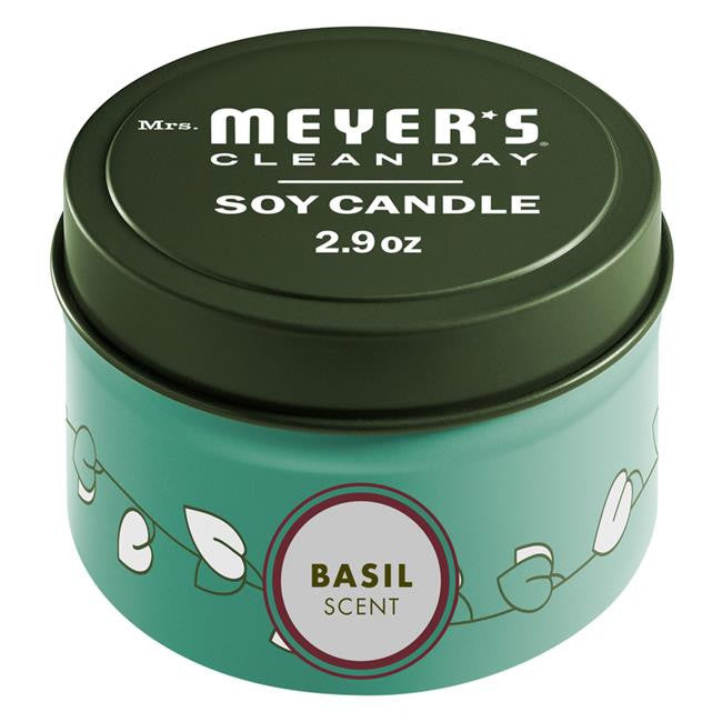 MMCD SOY CANDLE BASIL    ( 8 X 2.9 OZ   )