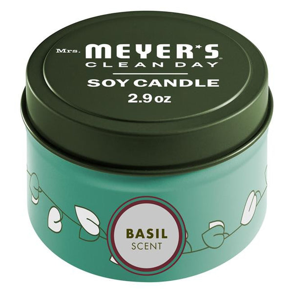 MMCD SOY CANDLE BASIL    ( 8 X 2.9 OZ   )