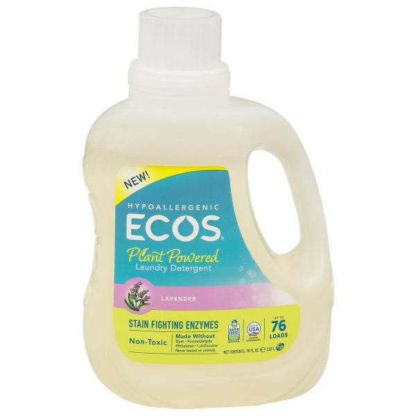 ECOS LNDRY DET LAVENDER ( 4 X 70 OZ   )