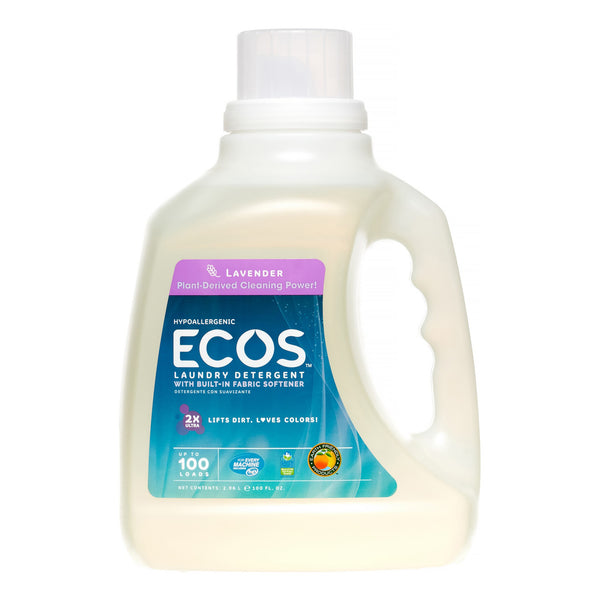 Earth Friendly Ecos Lavender Ultra Liquid Detergent (4x100 Oz)
