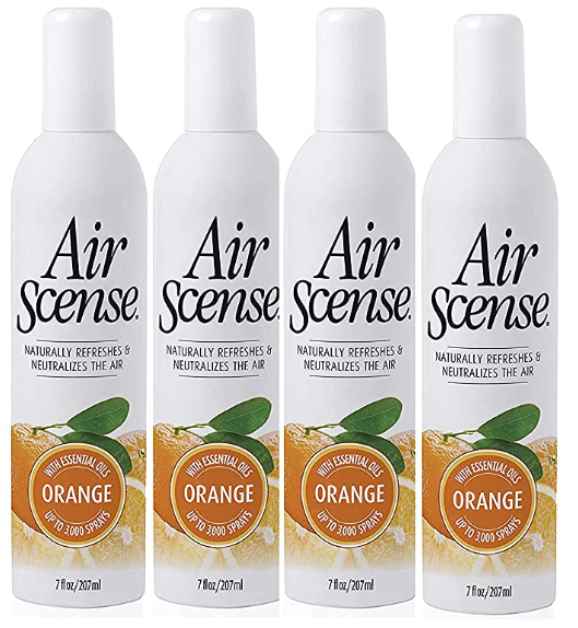 AIR SCENSE SPRAY ORANGE ( 4 X 7 OZ   )