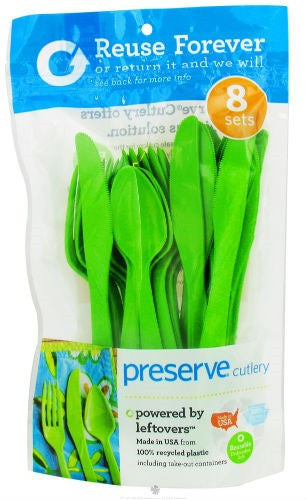 Preserve Apple Green Cutlery (12x24 CT)