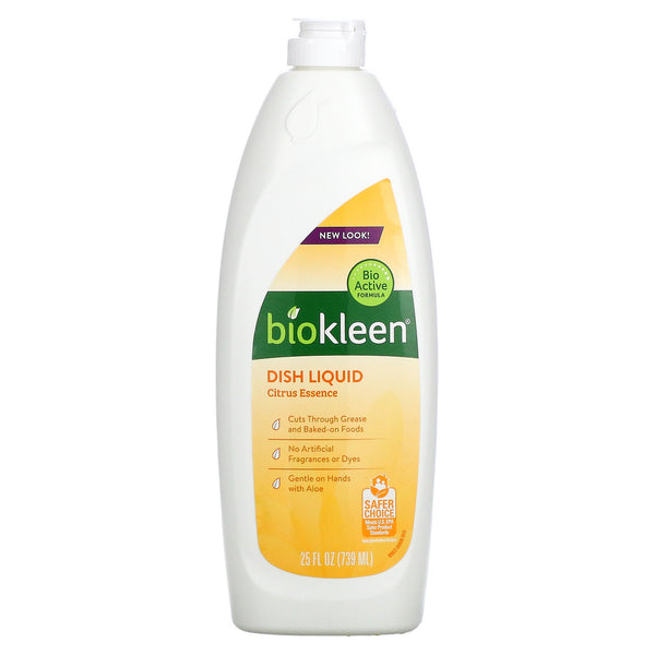 Biokleen Natural Dish Liquid Citrus & Aloe (6x25 OZ)