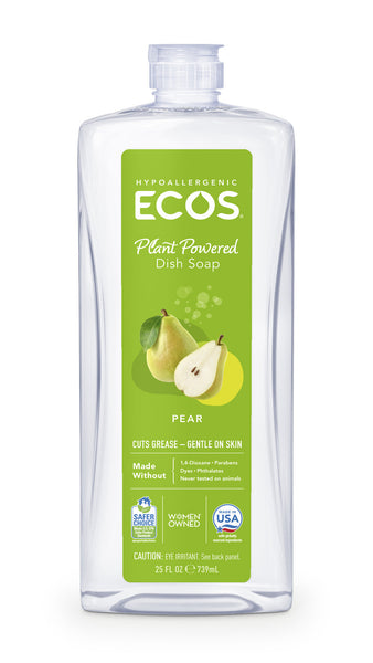 Earth Friendly Pear Dishmate (6x25 Oz)